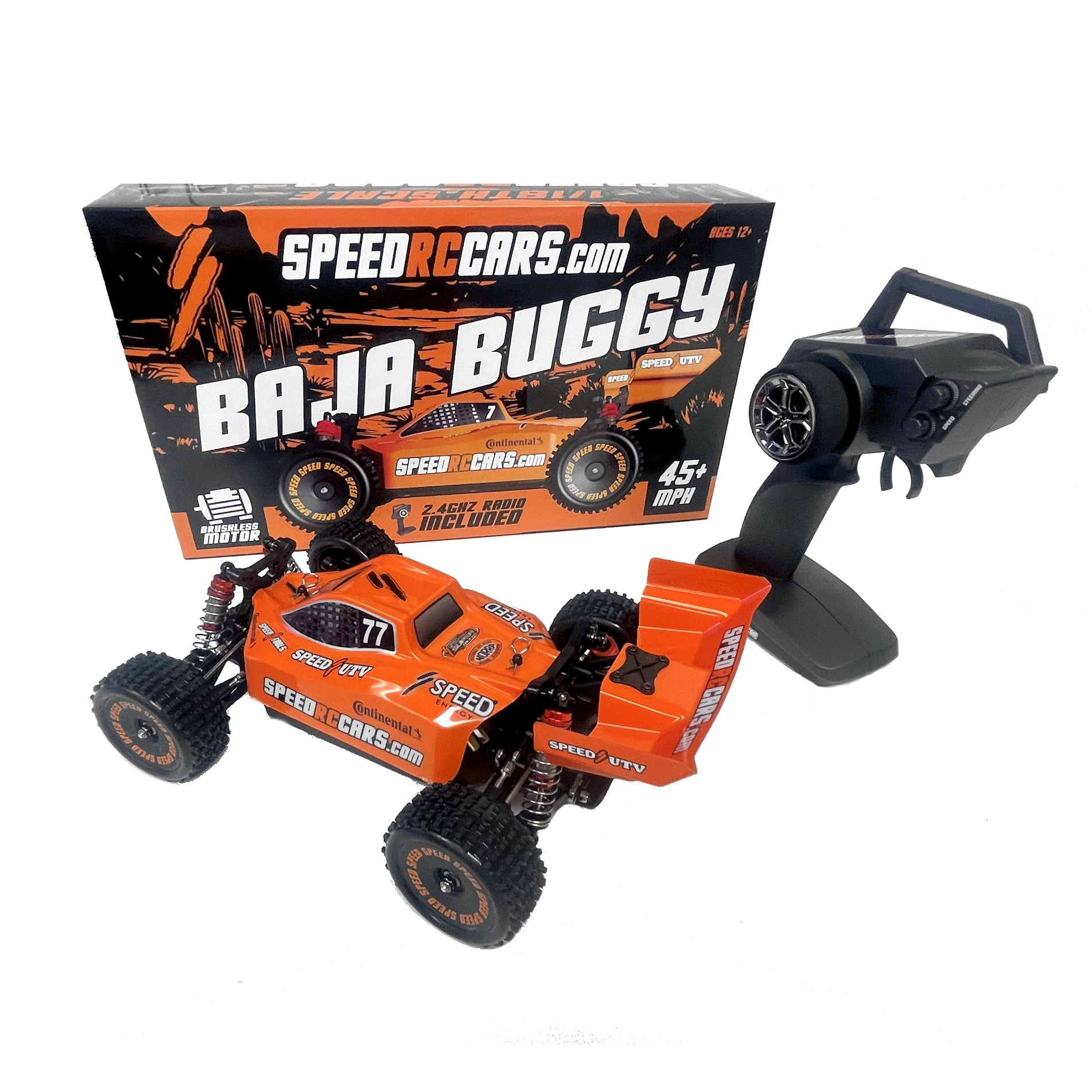 BAJA BUGGY ROBBY GORDON 1/18 Scale Brushless RC Car - Collector's Dream!